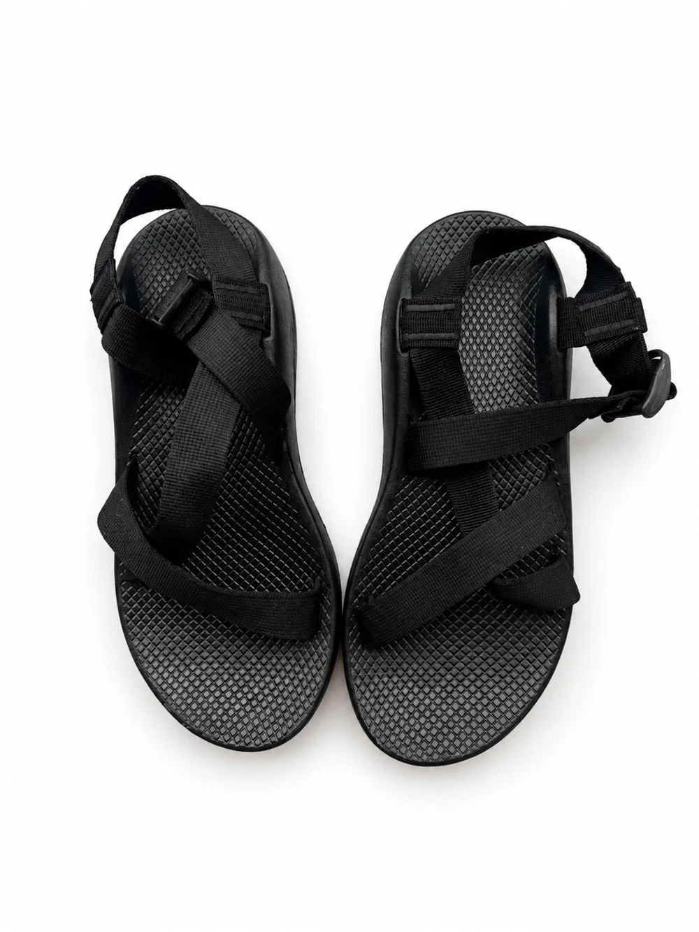 Chaco Z/Cloud Men’s Sport Hiking Sandals Black Size 9 Excellent Condition